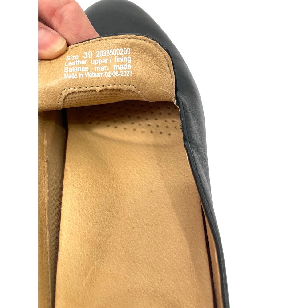 Dansko Lexie Black Milled nappa leather Mules slides Size‎ 39 black - Picture 6 of 8